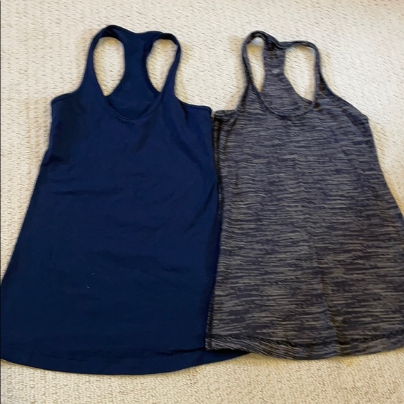 Lot of two lululemon cool racer back tank tops 4